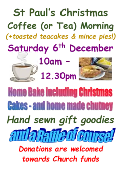 Poster for St. Paul's Christmas Fair