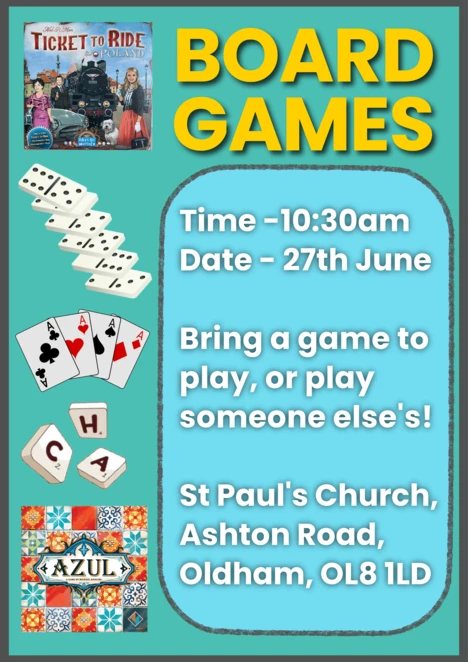 Next Board Games at St. Paul's