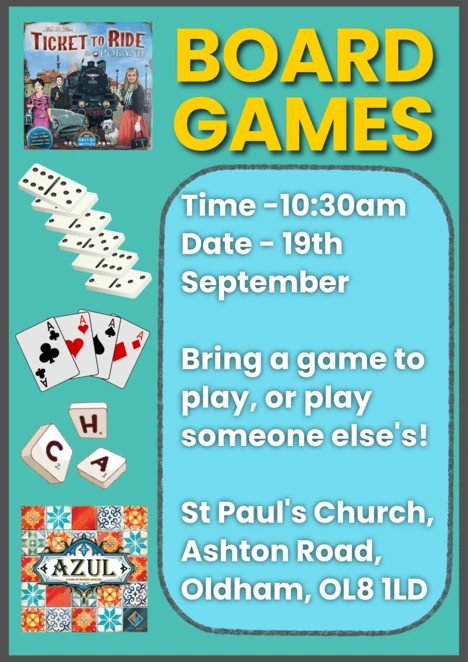 Board Games on 19 September