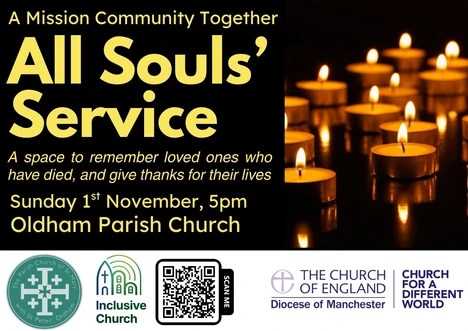 All Souls Service Poster
