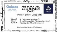 Guides at St. Paul's Poster